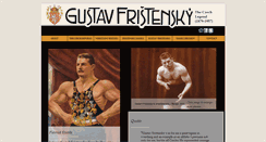 Desktop Screenshot of gustavfristensky.com